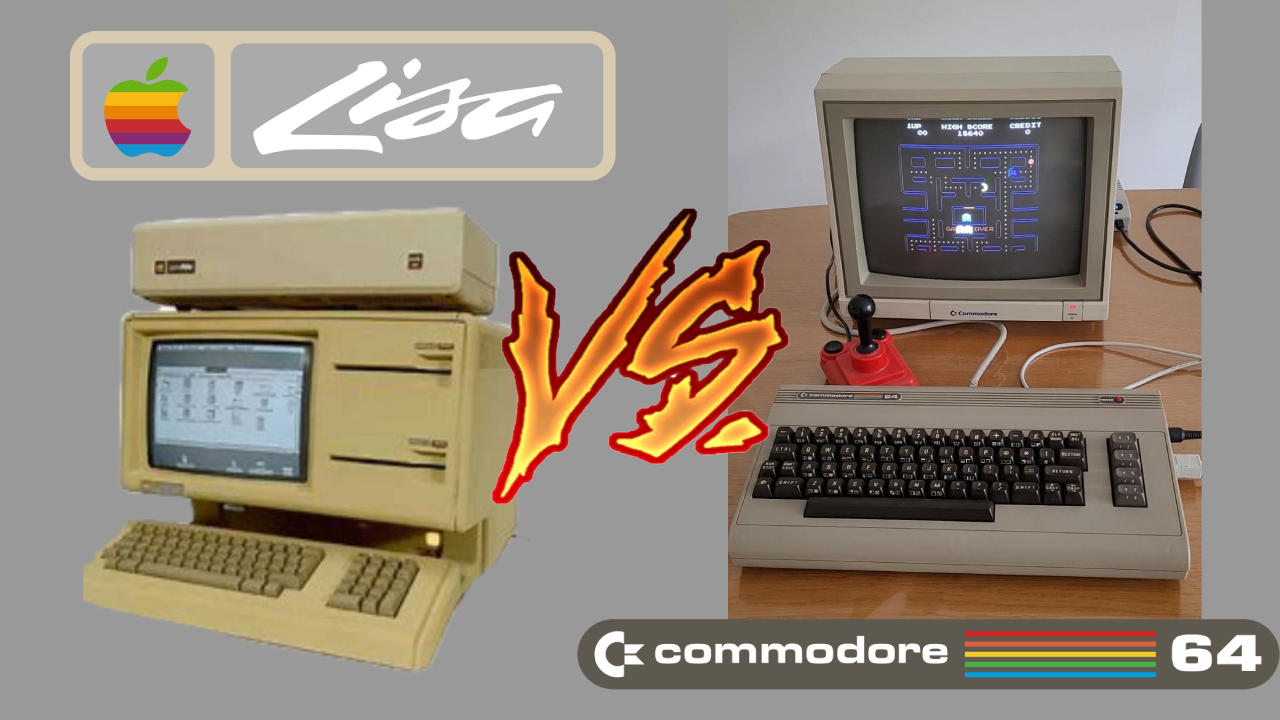 Imagem Lisa vs comodore